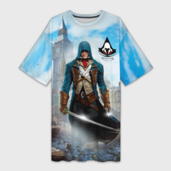 Платье-футболка 3D Assasin's Creed