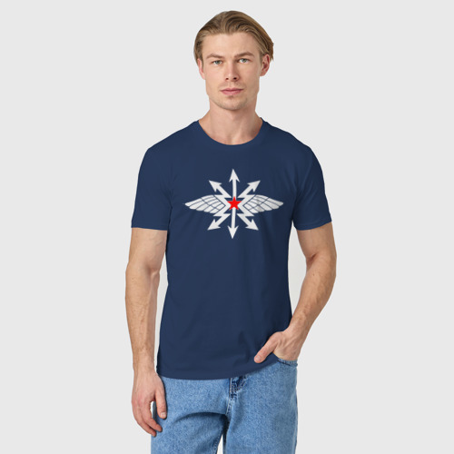 Мужская футболка хлопок Войска связи - фото 3