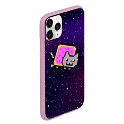 Чехол для iPhone 11 Pro Max матовый Nyan Cat - фото 2