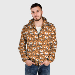 Мужская ветровка 3D Попки Корги - фото 2