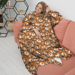 Плед с рукавами Попки Корги - фото 2