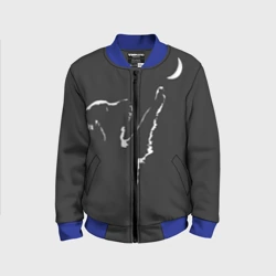 Детский бомбер 3D Лунопёс