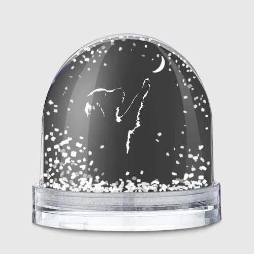 Игрушка Снежный шар Лунопёс