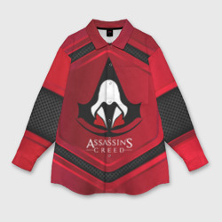 Мужская рубашка oversize 3D Assasin's Creed