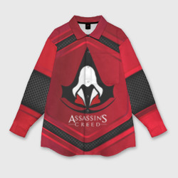 Женская рубашка oversize 3D Assasin's Creed