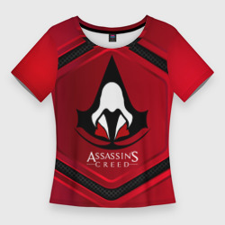 Женская футболка 3D Slim Assasin's Creed