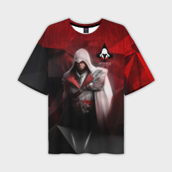 Мужская футболка oversize 3D Assasin's Creed