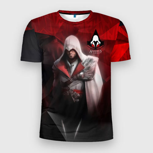 Мужская футболка 3D Slim Assasin's Creed, цвет 3D печать