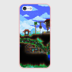 Чехол для iPhone 5/5S матовый Terraria