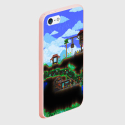 Чехол для iPhone 5/5S матовый Terraria - фото 2