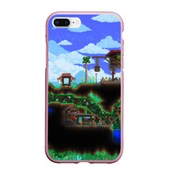 Чехол для iPhone 7Plus/8 Plus матовый Terraria