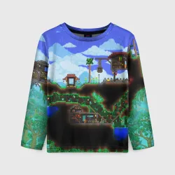 Детский лонгслив 3D Terraria