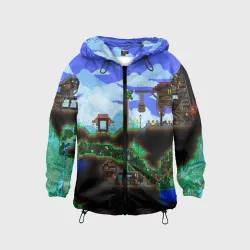 Детская ветровка 3D Terraria