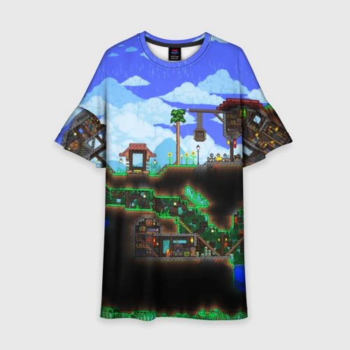 Детское платье 3D Terraria