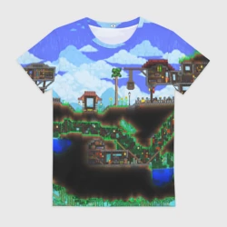 Женская футболка 3D Terraria