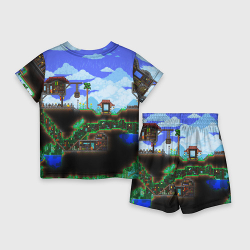 Детский костюм с шортами 3D Terraria, цвет 3D печать - фото 2