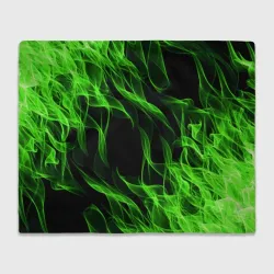 Плед 3D Toxic flame
