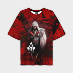 Мужская футболка oversize 3D Assasin's     creed