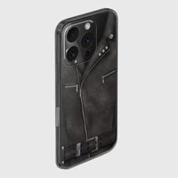 Чехол для iPhone 16 Pro силиконовый с защитой камеры Косуха Байкерская - фото 2