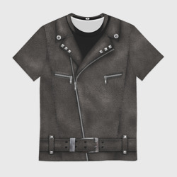 Мужская футболка 3D Косуха Байкерская