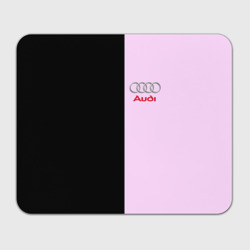 Прямоугольный коврик для мышки Audi Pink Ауди