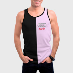 Мужская майка 3D Audi Pink Ауди - фото 2