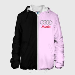 Мужская куртка 3D Audi Pink Ауди