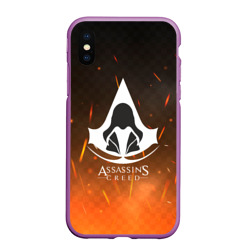 Чехол для iPhone XS Max матовый Assasin's  creed