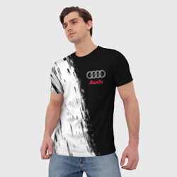 Мужская футболка 3D Audi Ауди - фото 2