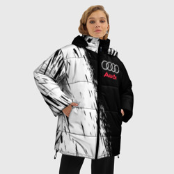 Женская зимняя куртка Oversize Audi Ауди - фото 2