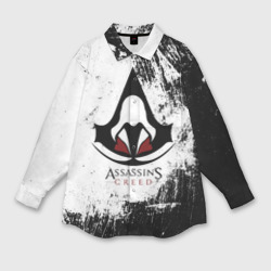 Женская рубашка oversize 3D Assasin's Creed