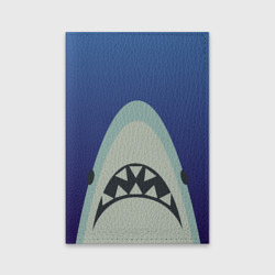 Обложка для паспорта матовая кожа IKEA Shark
