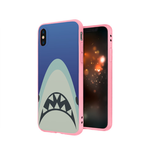 Чехол для iPhone X матовый IKEA Shark - фото 3