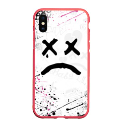 Чехол для iPhone XS Max матовый LIL Peep