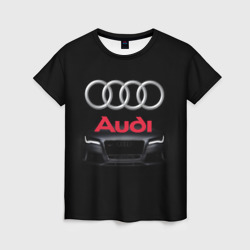 Женская футболка 3D Audi Ауди