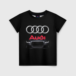 Детская футболка 3D Audi Ауди