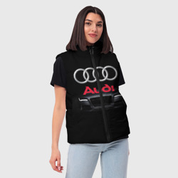 Женский жилет утепленный 3D Audi Ауди - фото 2