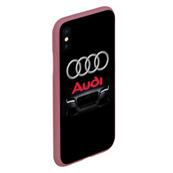 Чехол для iPhone XS Max матовый Audi Ауди - фото 2