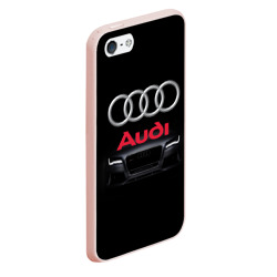 Чехол для iPhone 5/5S матовый Audi Ауди - фото 2