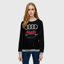 Женский свитшот 3D Audi Ауди - фото 2