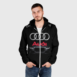 Мужская ветровка 3D Audi Ауди - фото 2