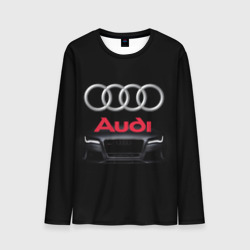 Мужской лонгслив 3D Audi Ауди