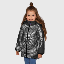 Зимняя куртка для девочек 3D Ведьмак Witcher - фото 2