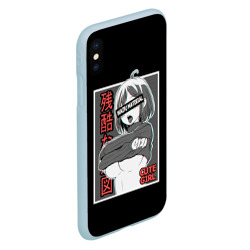 Чехол для iPhone XS Max матовый Ahegao waifu - фото 2