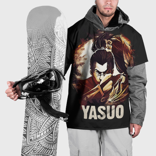 Накидка на куртку 3D Yasuo, цвет 3D печать