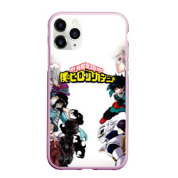 Чехол для iPhone 11 Pro Max матовый My Hero Academia противостояние