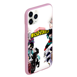 Чехол для iPhone 11 Pro Max матовый My Hero Academia противостояние - фото 2