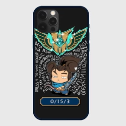 Чехол для iPhone 12 Pro League of Legends лига Легенд
