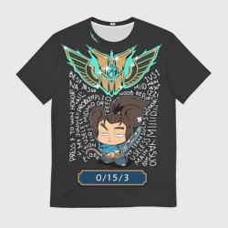 Мужская футболка 3D League of Legends лига Легенд