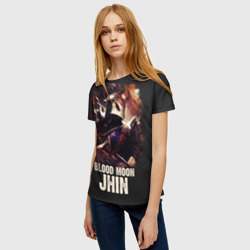 Женская футболка 3D Jhin - фото 2